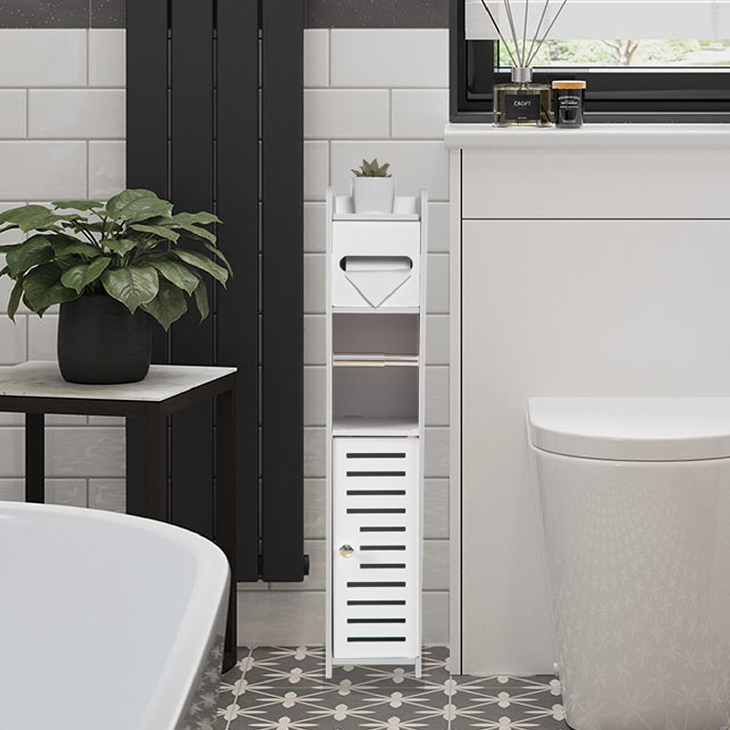 Bathroom Storage Cabinet(Mega)